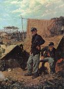 Winslow Homer Si nostalgia cut oil painting on canvas